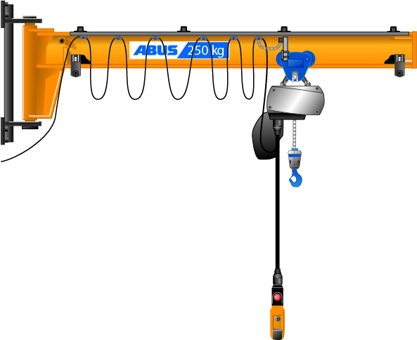 abus vægsvingkran 500 kg