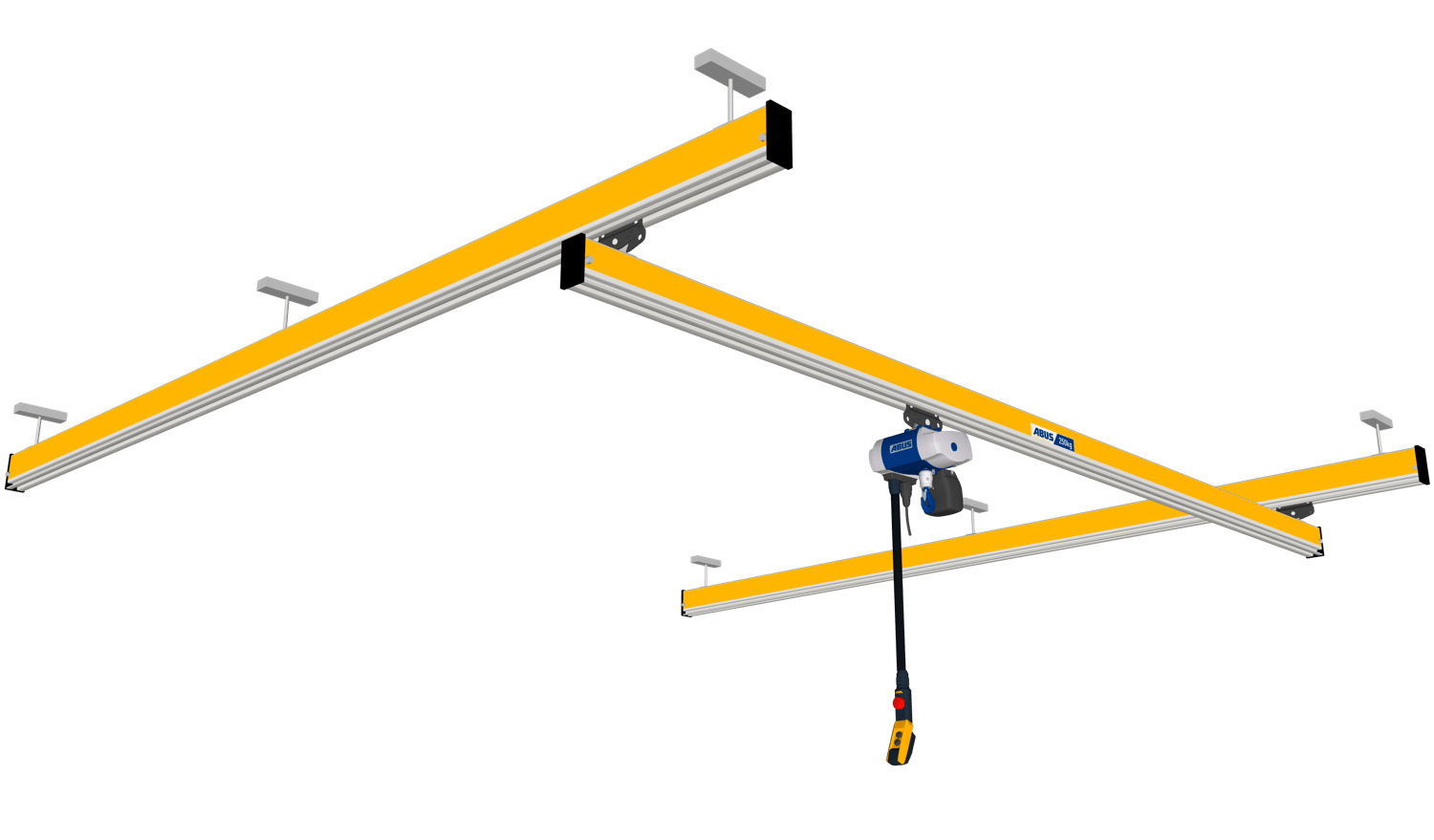 EHB kran - 3d tegning